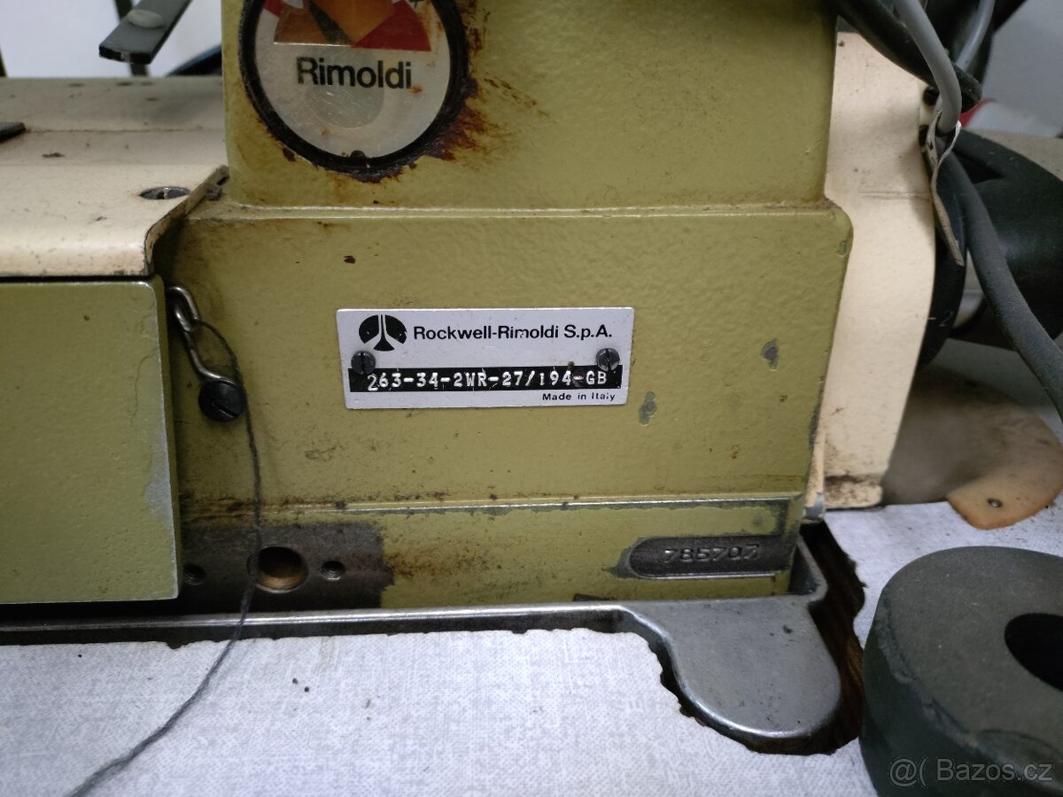 Průmyslový šicí stroj Rimoldi - 5