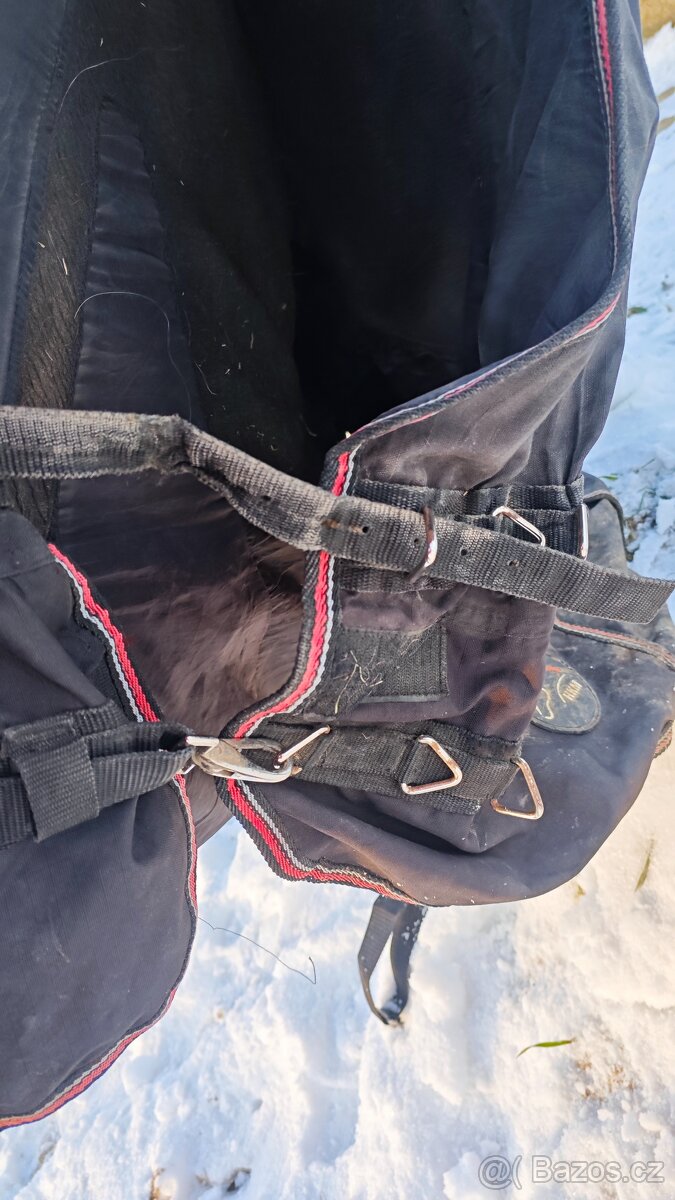 Deka pony podšitá fleesem 125cm - 5