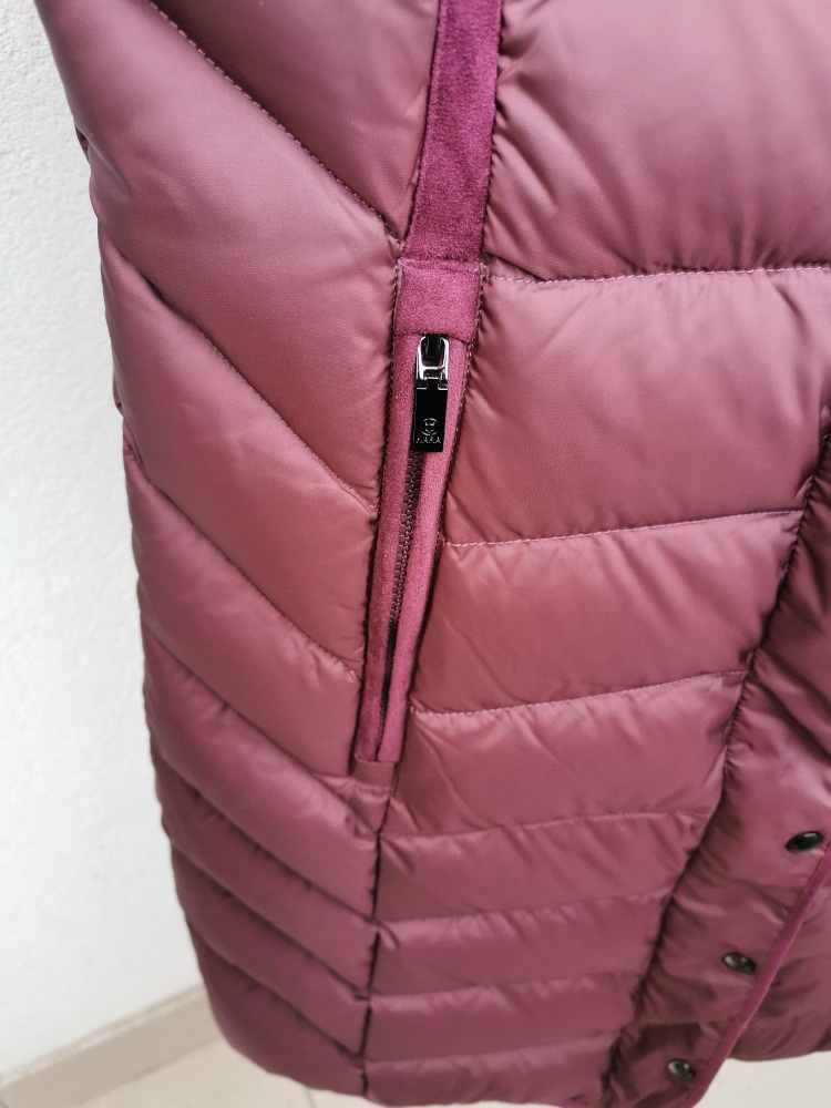 DÁMSKÁ ZIMNÍ BUNDA KARA SE STŘÍBRNOU LIŠKOU - vel.42 - 5