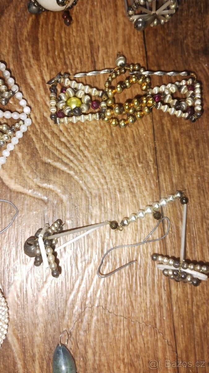 Vánoční ozdoby korálkové - 5