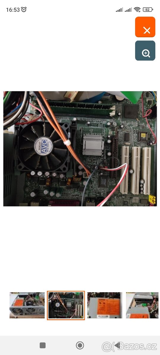PC Sestava Compaq Pentium pro Hevlett Packard bez HDD.
- 5
