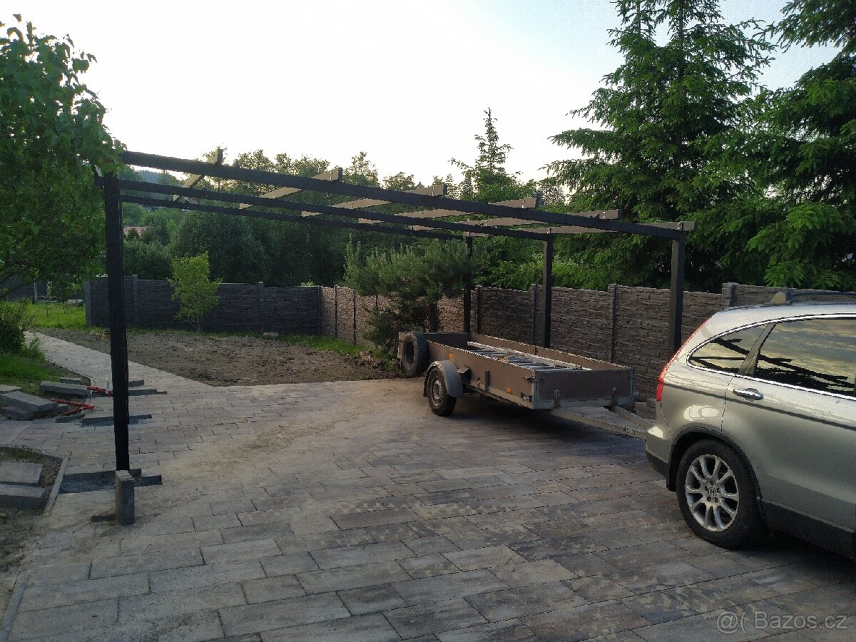 Prodám pergolu(stání pro auta) - 5