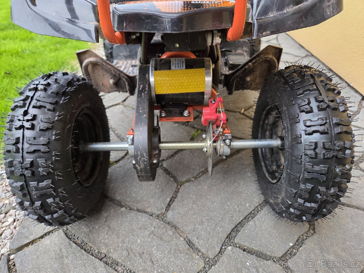 Dětská elektrická čtyřkolka 1000w nové pneu