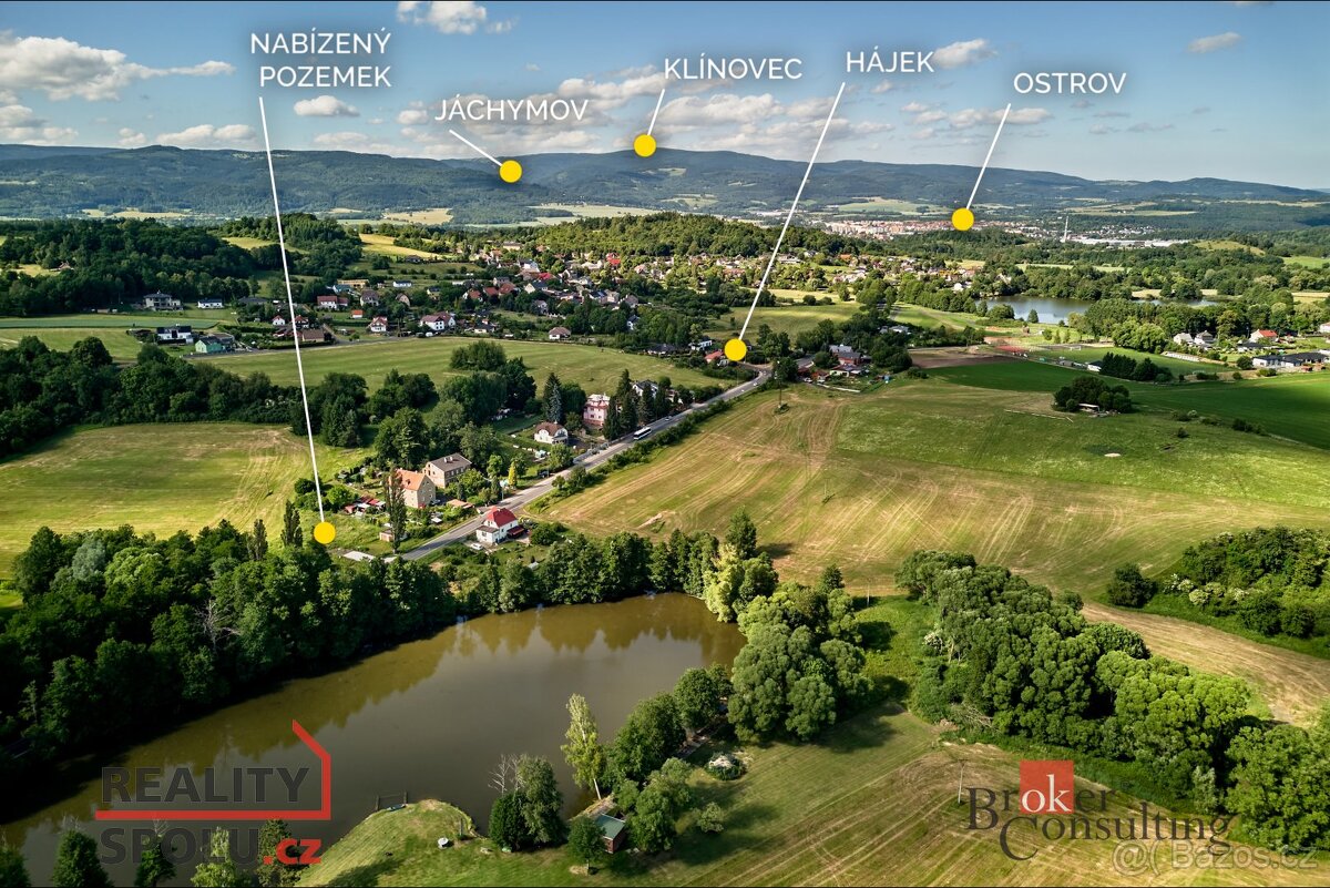 Prodej, pozemky/bydlení, 1575 m2, Hájek, Karlovy Vary [ID 73 - 5