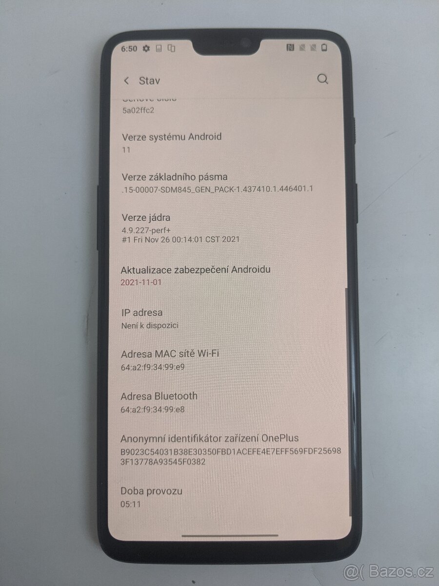 OnePlus 6 8/128gb Black. Záruka 6 měsíců. - 5