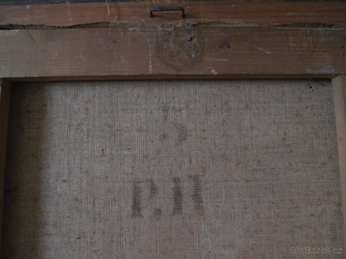 Obraz Svatý motiv, malba, signováno - 5