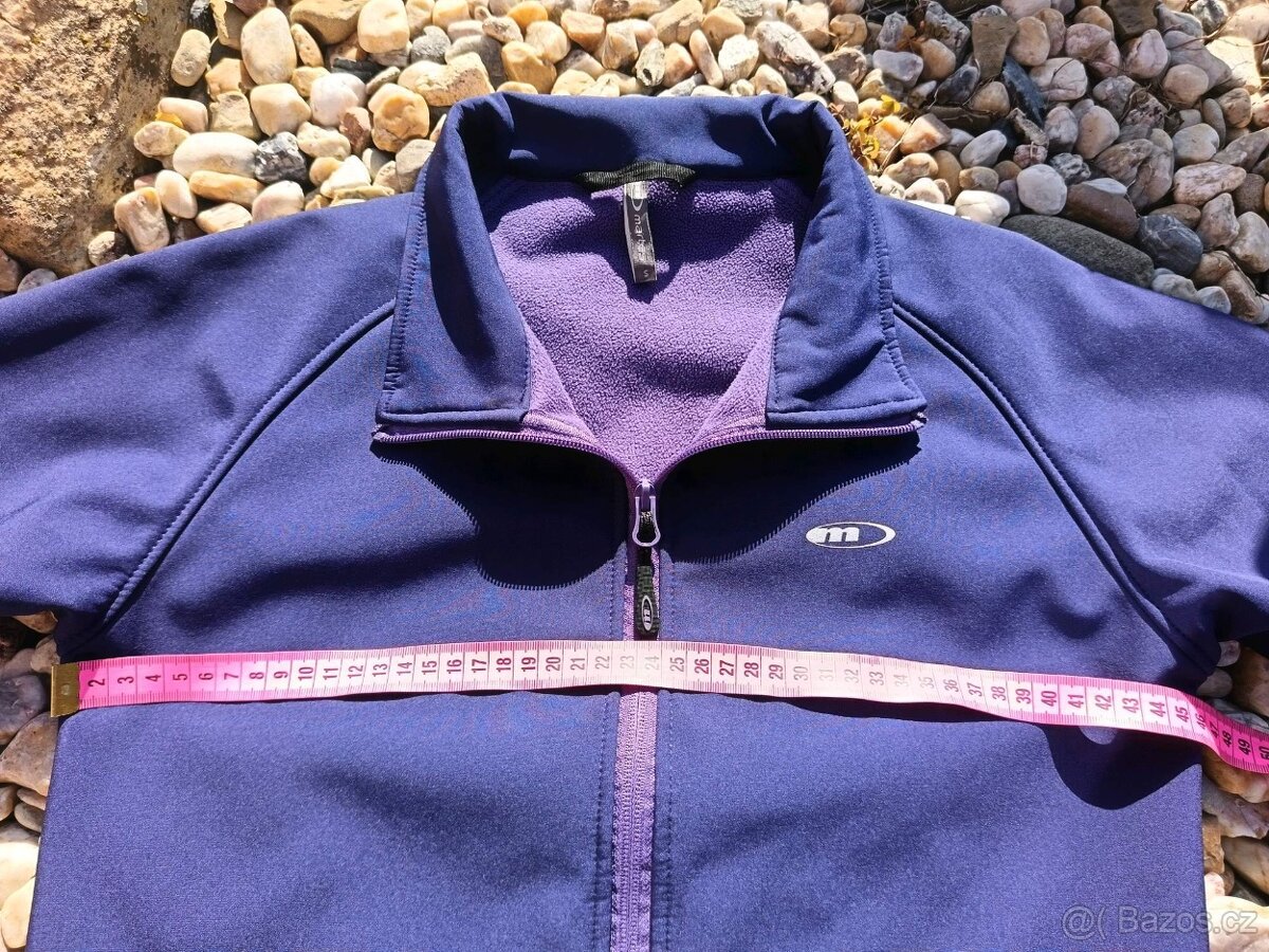 Bunda softshellová fialová Martes S/36 - 5