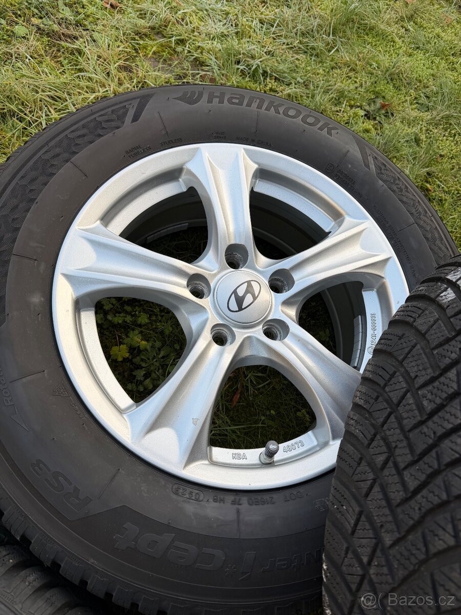 Originál zimní alu kola Hyundai 215/70R16 5x114,3 - 5