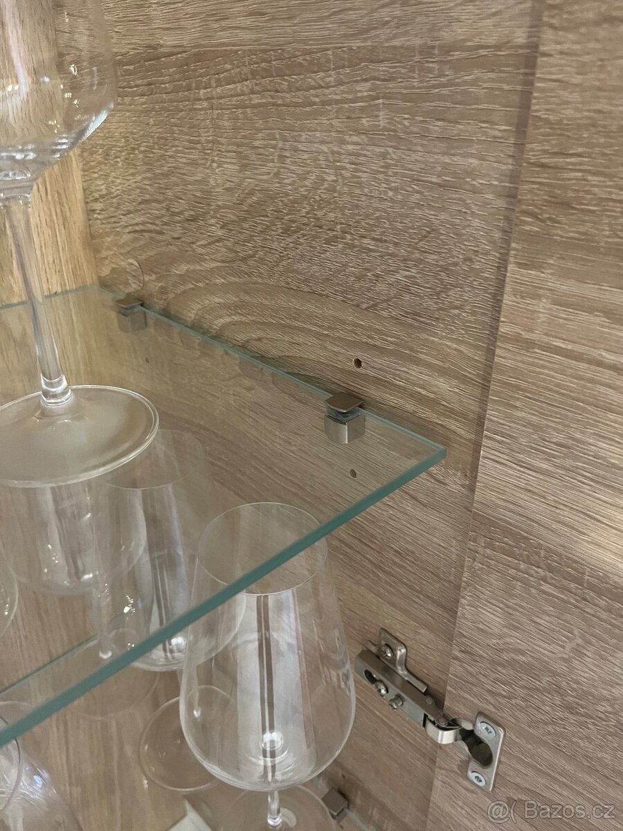 Obývací stěna, postel, noční stolek, komoda, stůl - 5