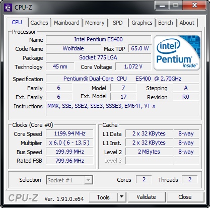 Procesory Core 2 Duo, Dual - Core, ... pro LGA 775 - 5