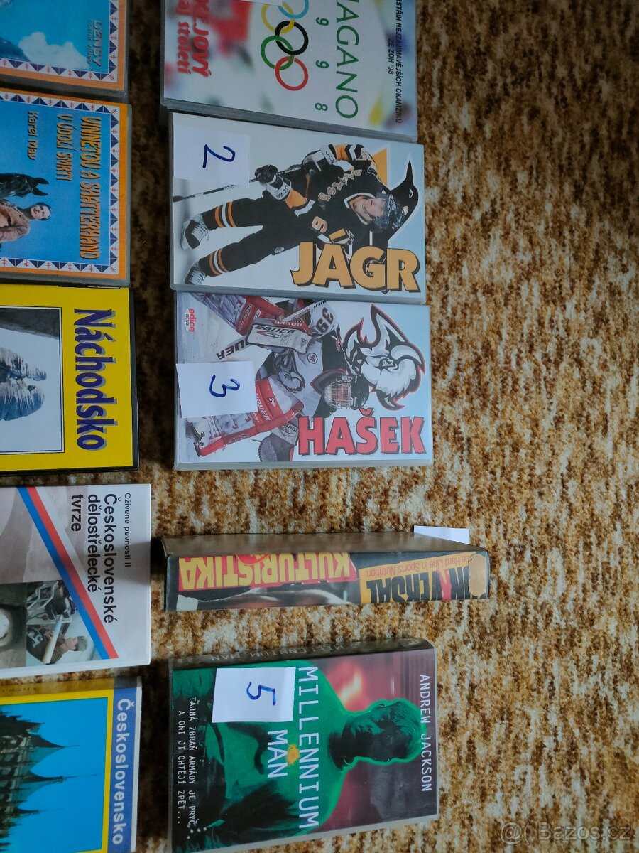 originální VHS kazety - 5