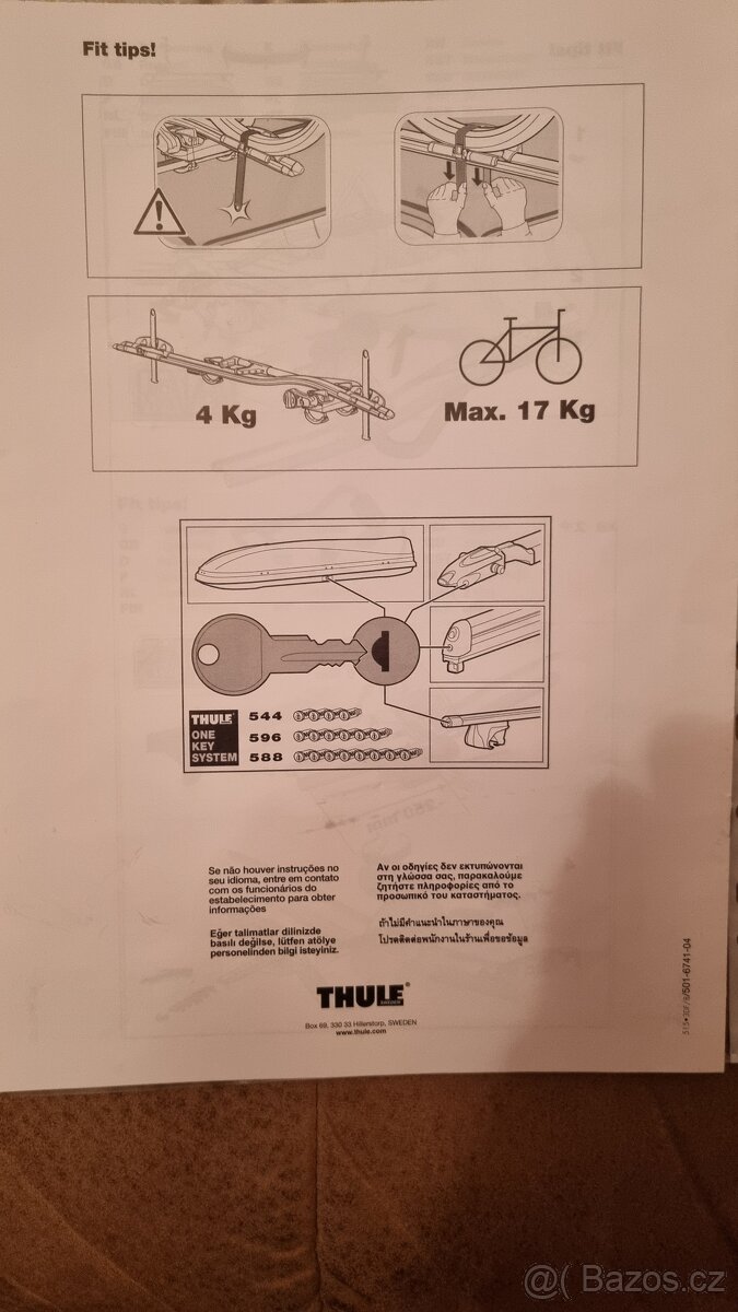 Thule nosič kol - 5