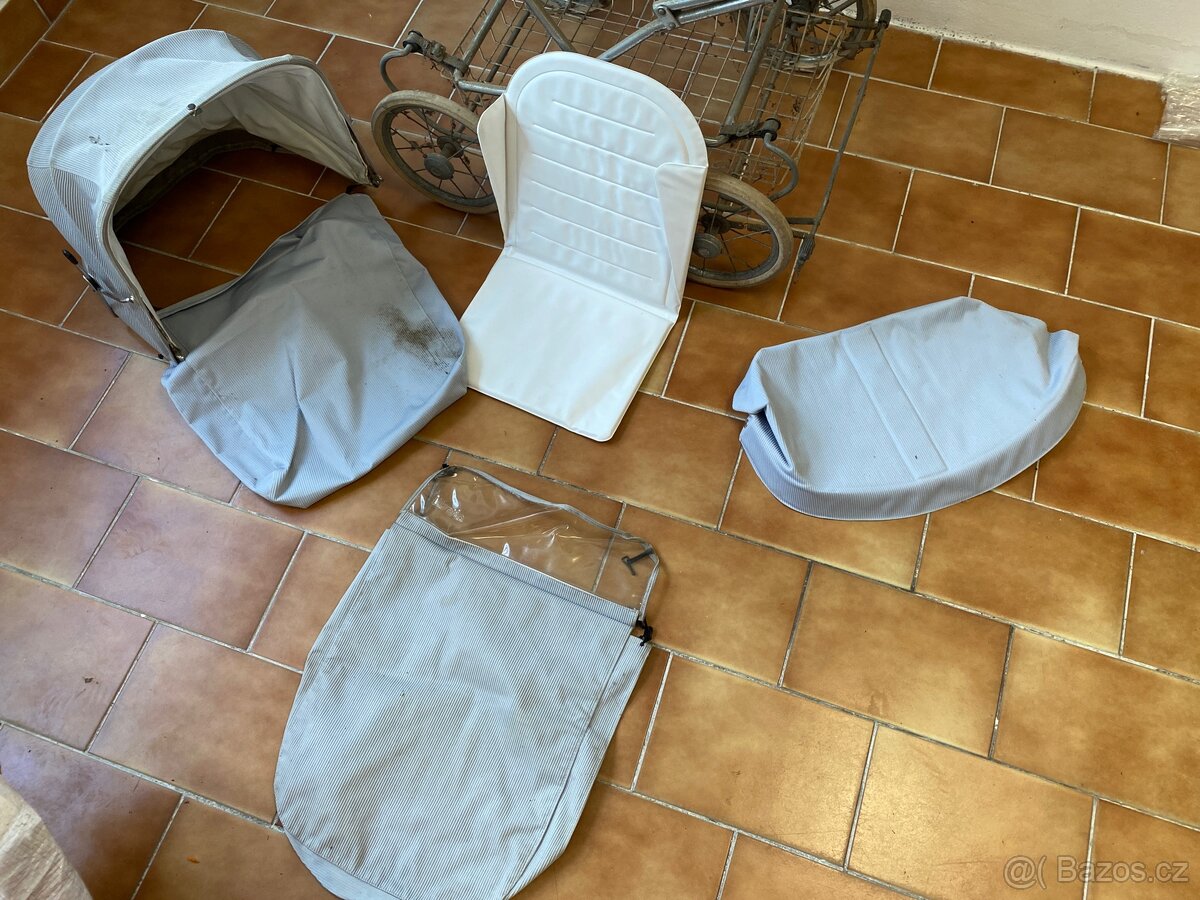 Retro kočárek Liberta + druhý zdarma - 5