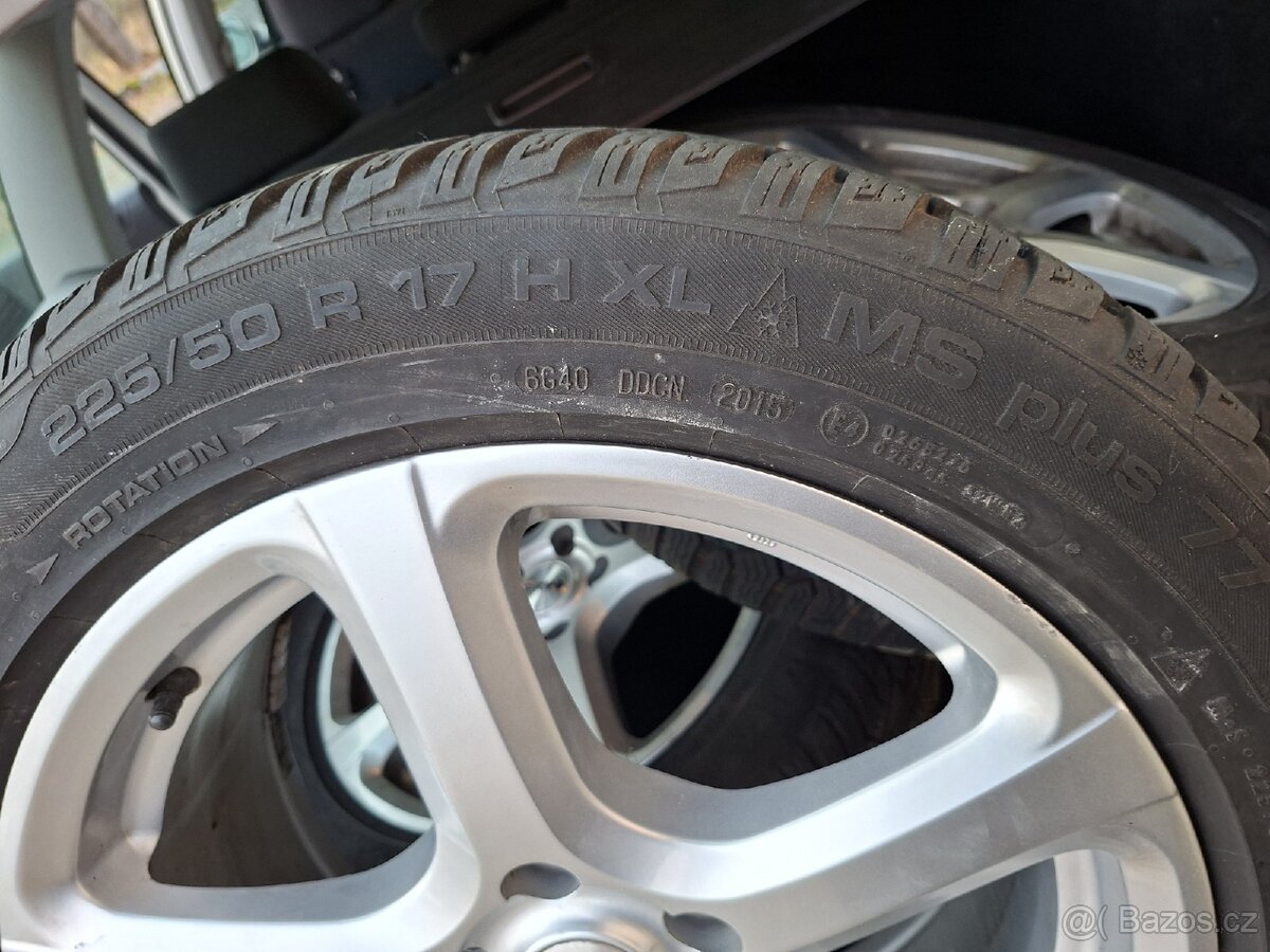 Zimní set 225/50 R17 XL. VW Alltrack - 5