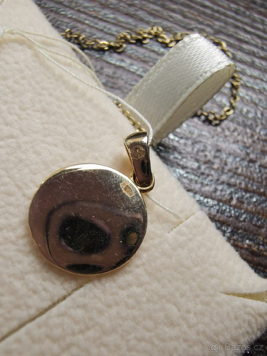 Apart zlatý přívěsek na řetízek Panna zlato nové - 5