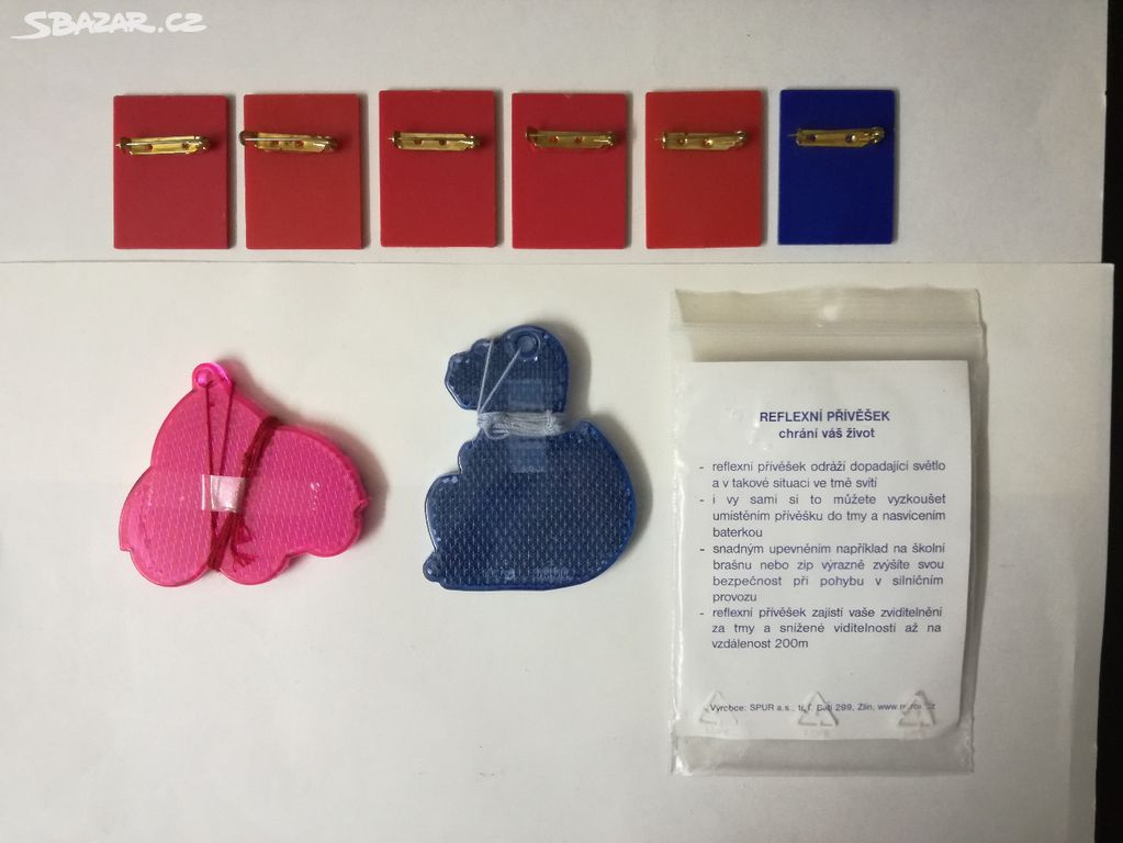 BESIP - odznaky, odrazky, přívěšek - 5