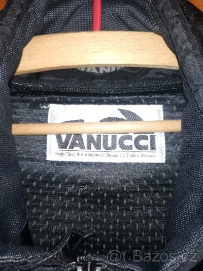 Prodám textilní bundu VANUCCI - 5