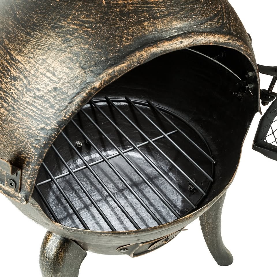 Vintage venkovní krb/kamna 115 cm - 5