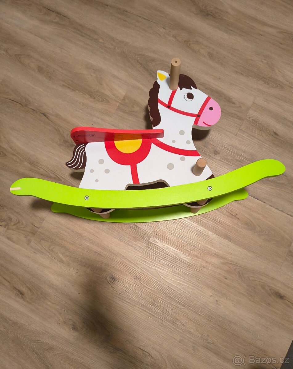 Houpací koník dřevěný - 5