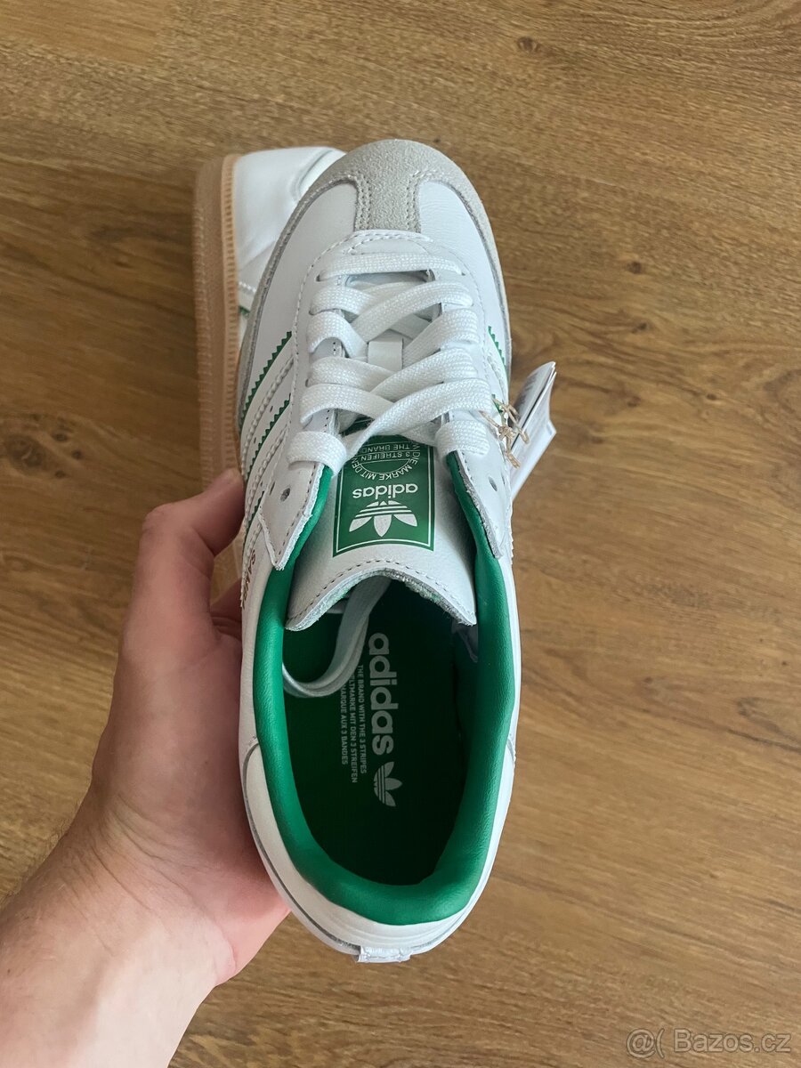 Adidas Samba Crystal White Green velikost 37 1/3 - 5