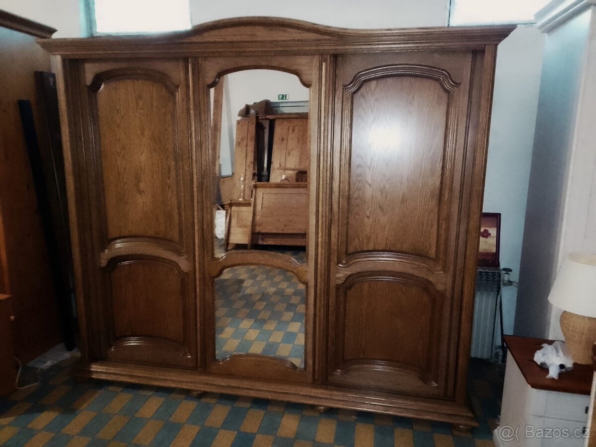 RUSTIKÁLNÍ KOMPLETNÍ LOŽNICE MONACO - 5