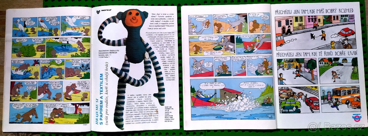 2 x Komiks TOM A JERRY č. 19+20 / 1992 Merkur - 5
