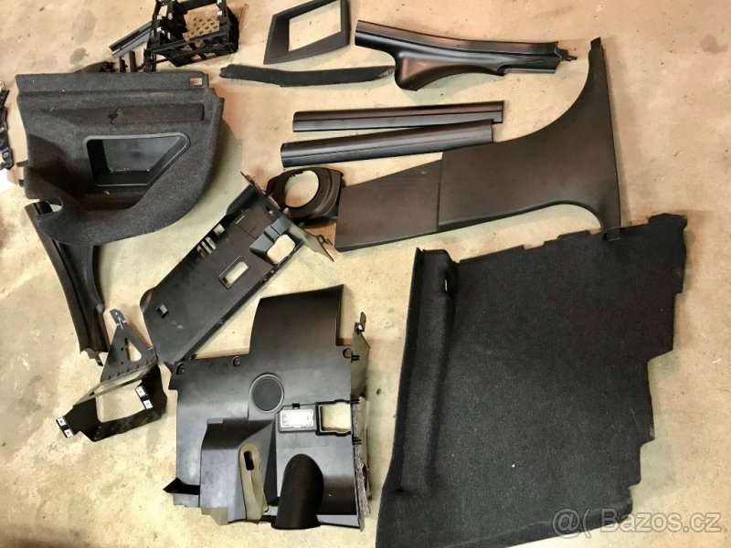 BMW E60 / E61 – VEŠKERÉ KRYTY-PANELY-PLASTY-VÝPLNĚ-STROPNICE - 5