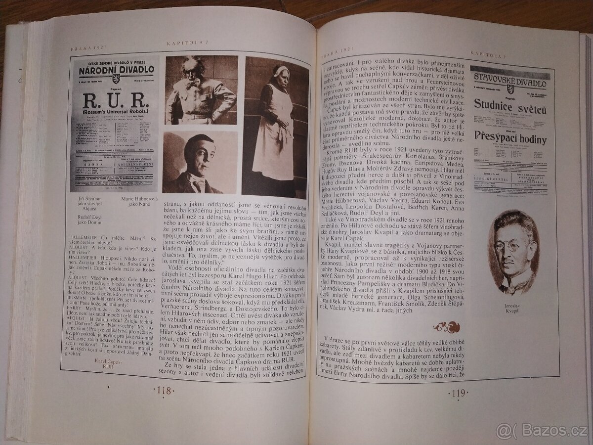 krásná stará kniha PRAHA 1921 - 5