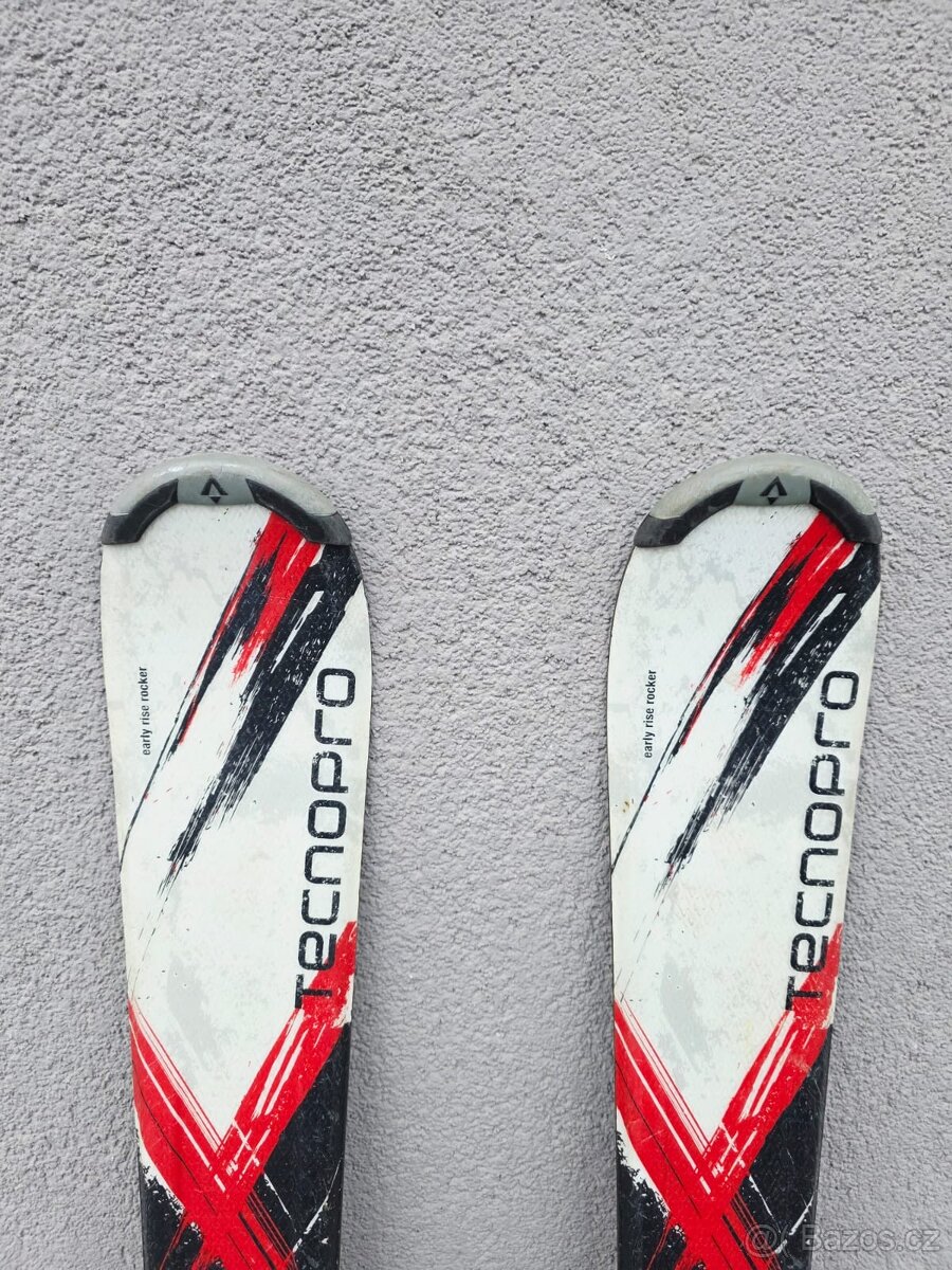 Lyže TECNO PRO, 120 cm + lyžáky NORDICA - 5