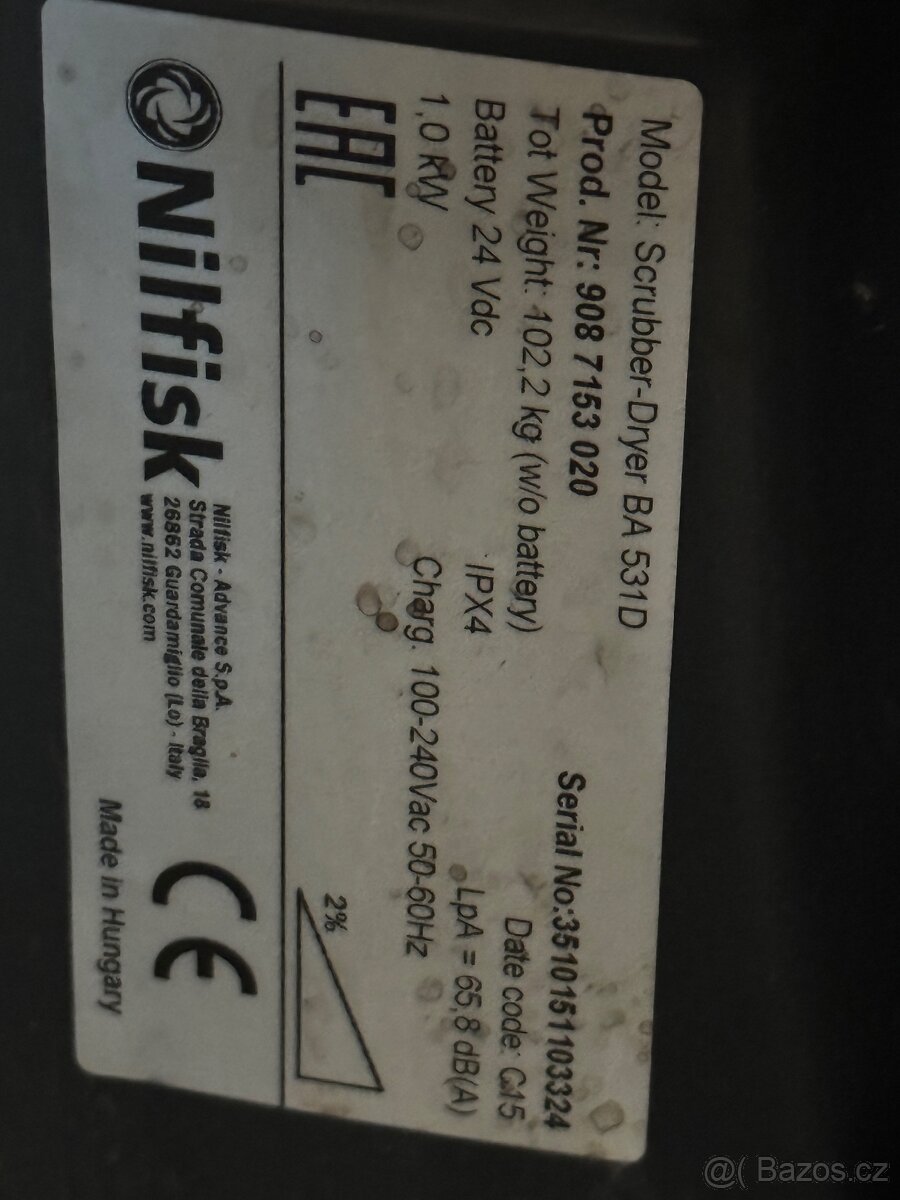 Nilfisk BAI 531D - 5