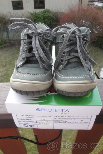 Celoroční, celokožená kotníčková obuv zn.PROTETIKA, vel.21 - 5