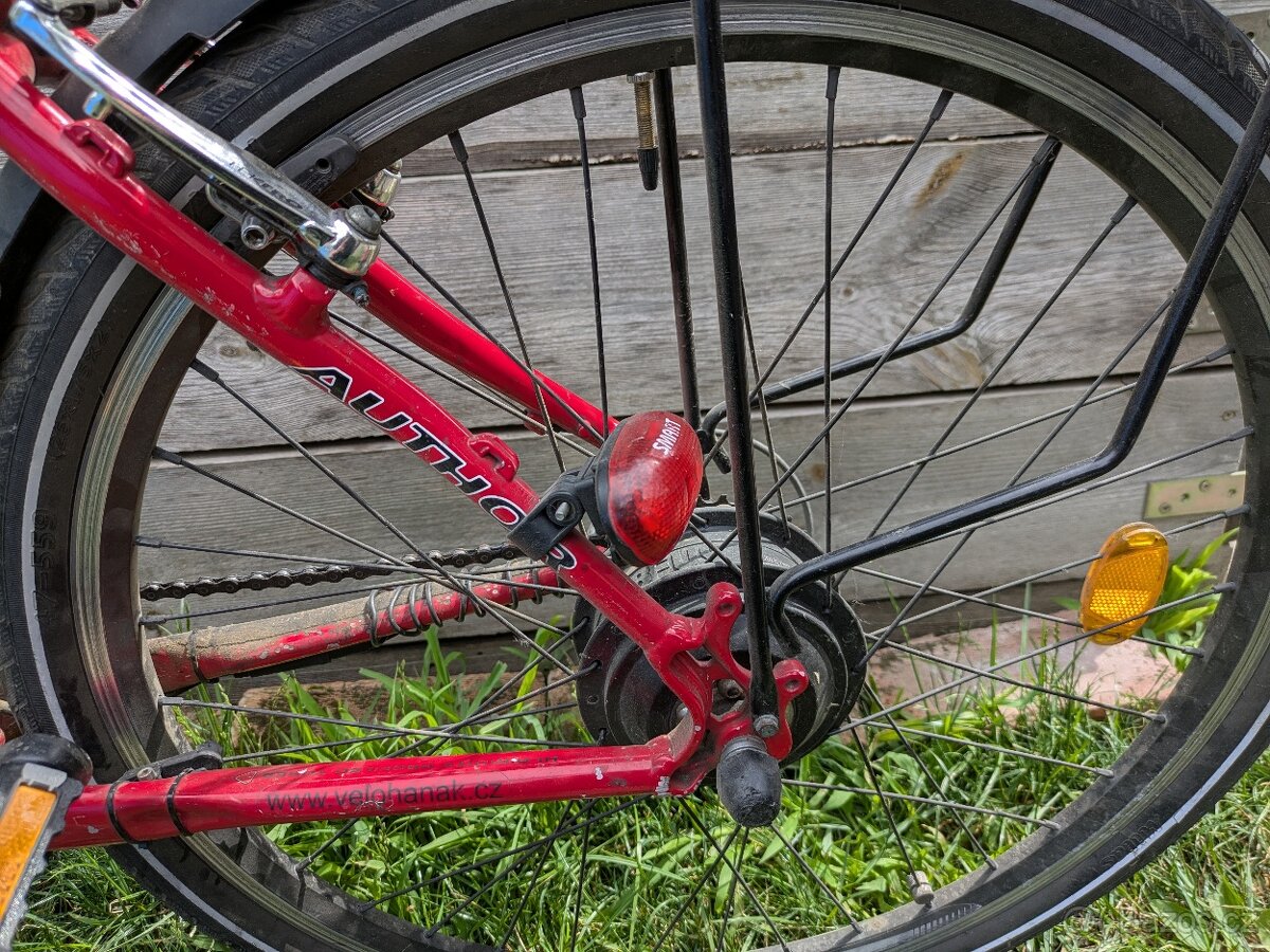 Horské dámské kolo Author přestavěné na elektrokolo - 5