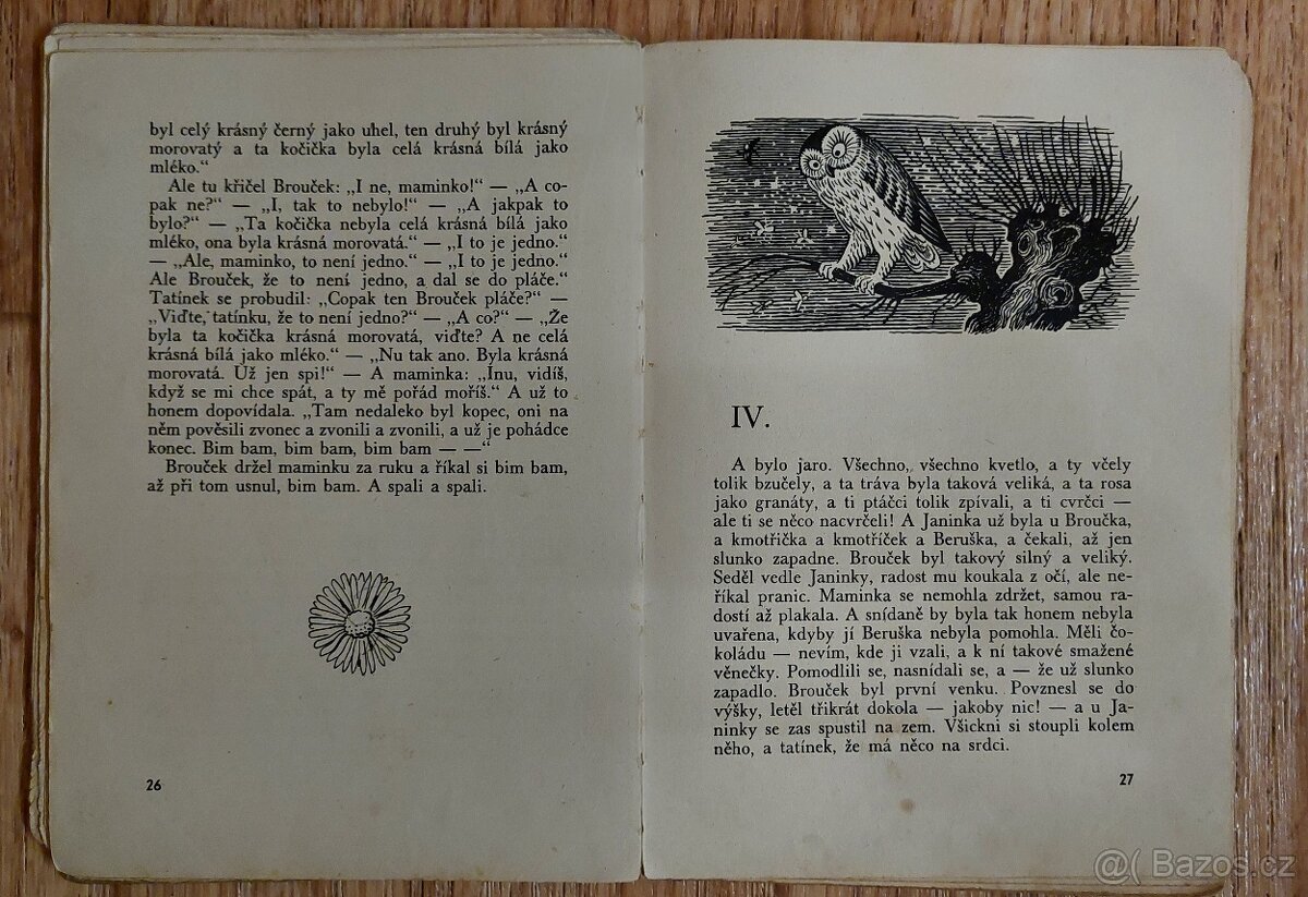 Starožitné knížky Žabákova dobrodružství a Broučci - 5