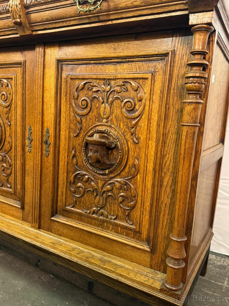 Starožitná komoda (134021) - 5