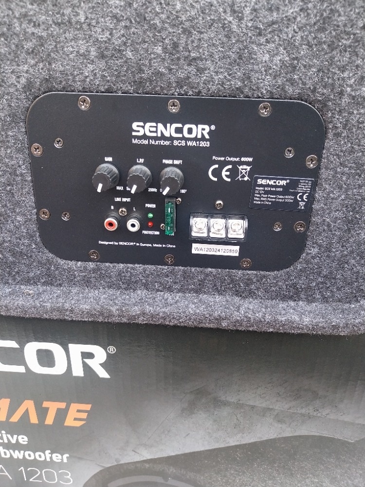 AKTIVNÍ SUBWOOFER SENCOR SCS WA 1203 600W - 5