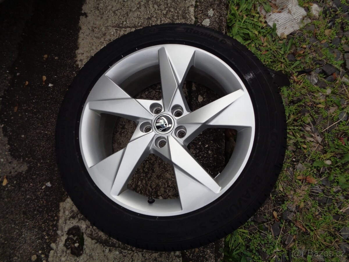 škoda Scala Kamiq 17, 18 alu kola nová - 5