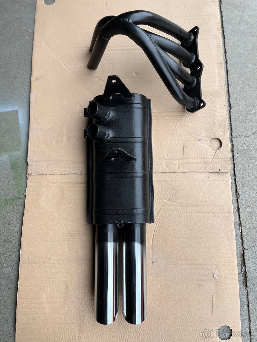 Fiat 850 Coupe, sport výfuk - 5