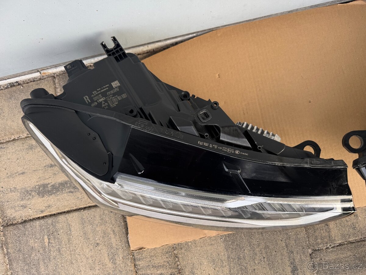 levý a pravý full led matrix světlomet Audi A7 4K8 - 5