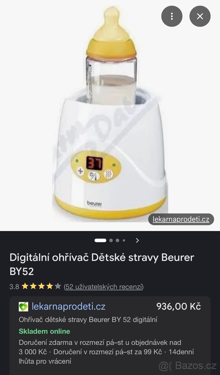 Ohřívač mléka Beurer🍼 - 5