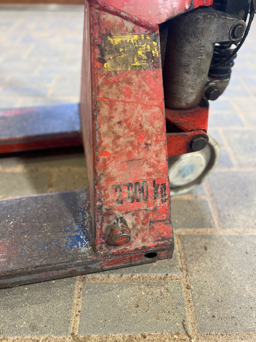 Paletový vozík paleťák - 5