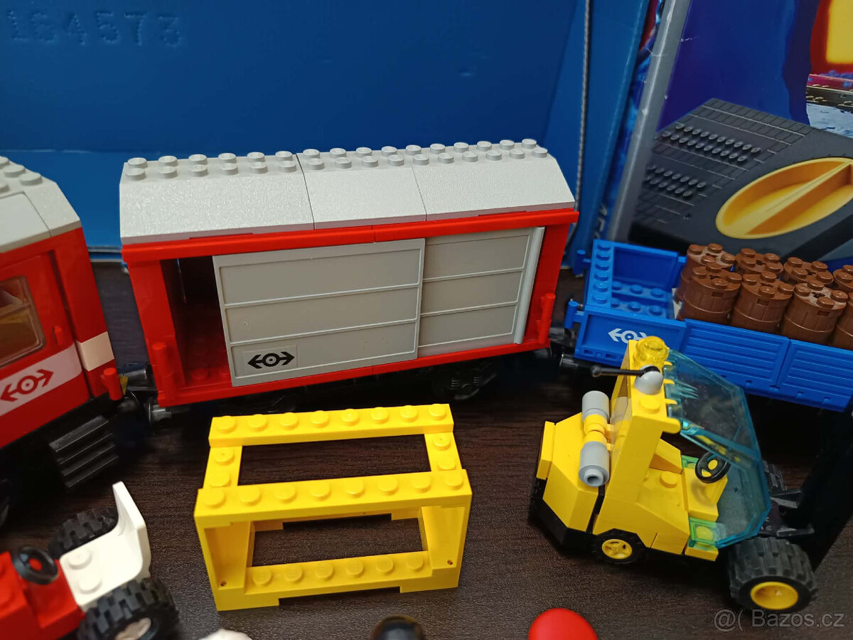 LEGO Train 9V Load N' Haul Railroad +návod +box - 5