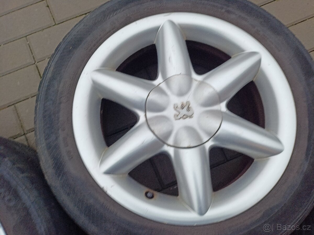 Prodám originální alu bbs ze 406 coupe - 5