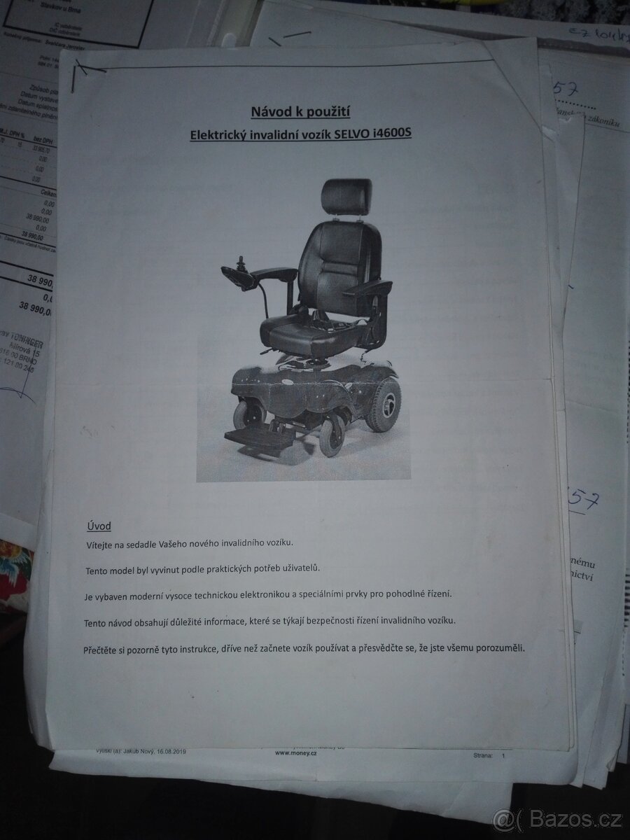 Invalidní vozík RASCAL P 312 Turmabout AKCE - 5