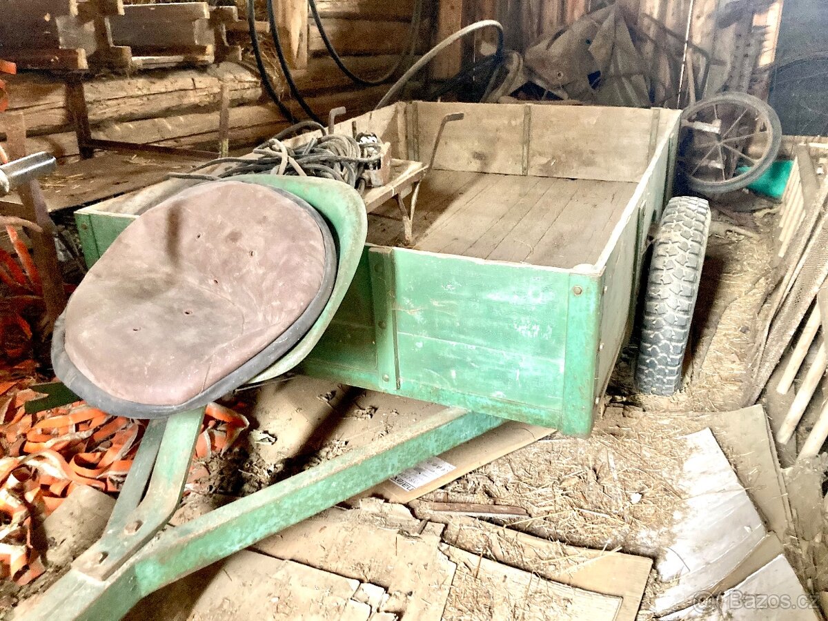 Půdní fréza PF - malotraktor předchůdce - 5