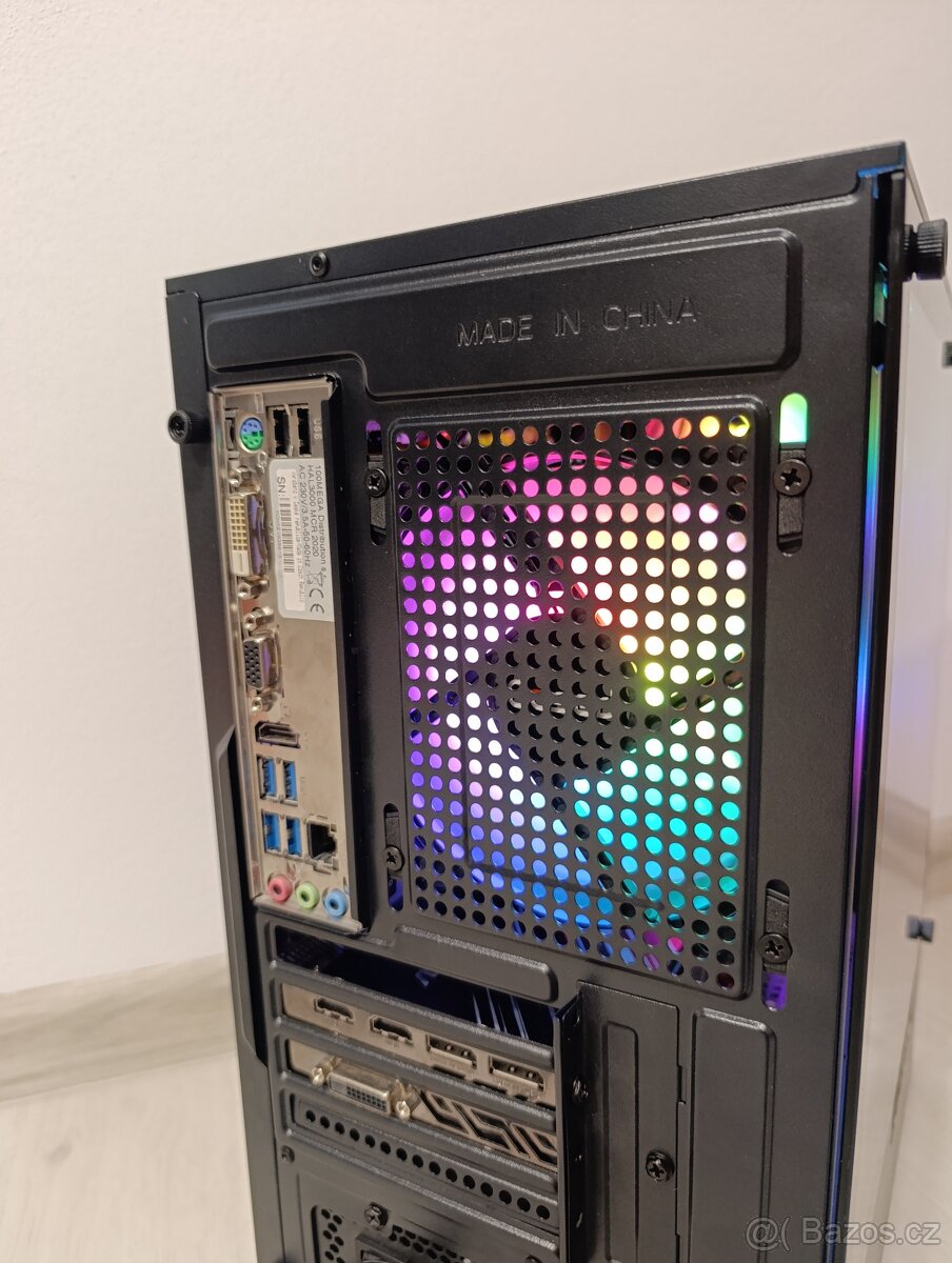 Herni PC (Ryzen 5+16GB+590 8G + SSD) - 5