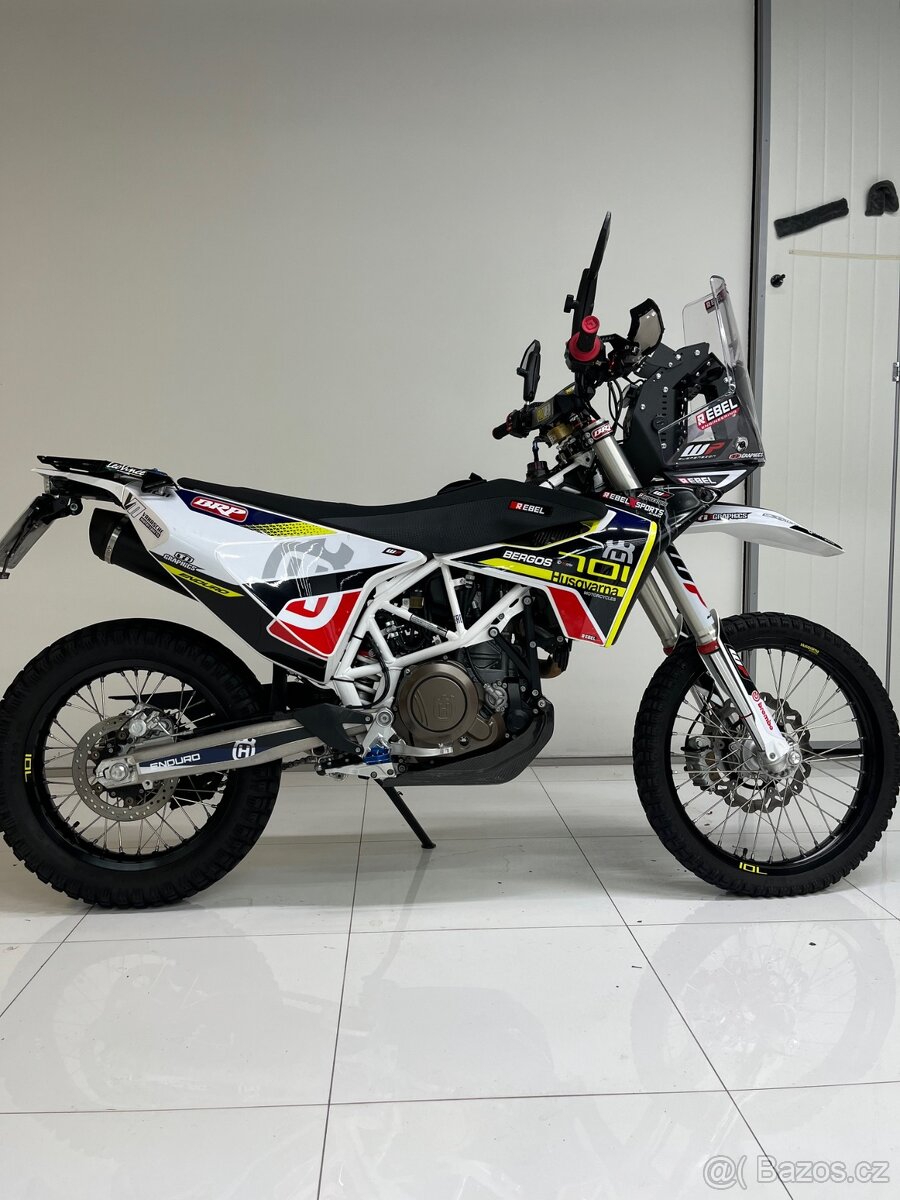 Husqvarna 701 enduro expediční cestovní