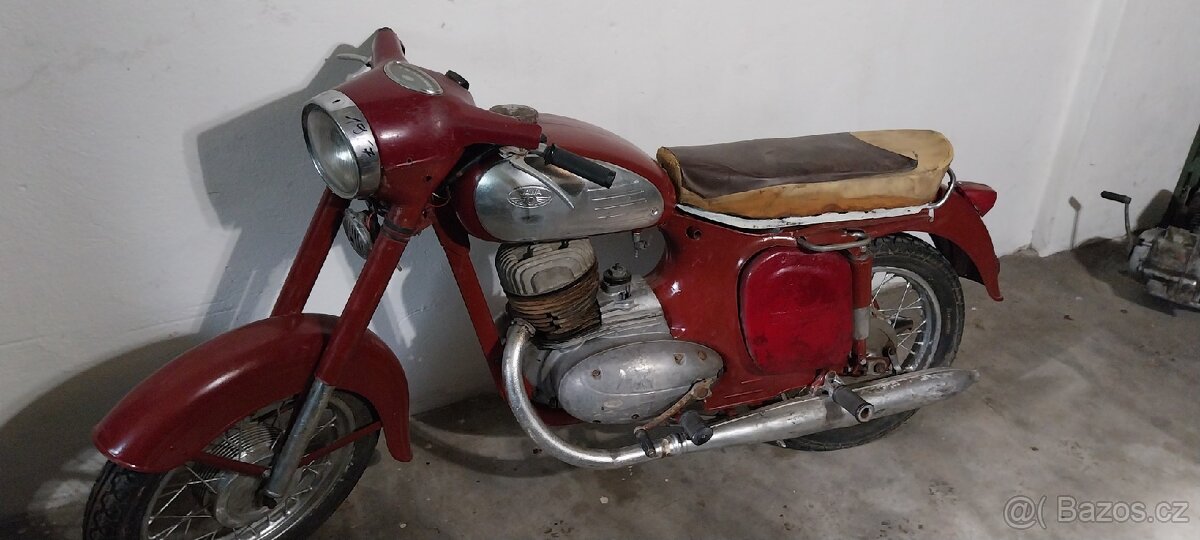 Jawa 250 559 panelka, stary madarsky TP na prihlaseni - 5