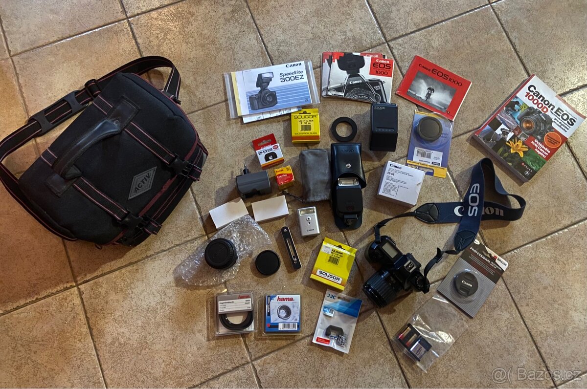 Canon eos 1000 + příslušenstvi - 5