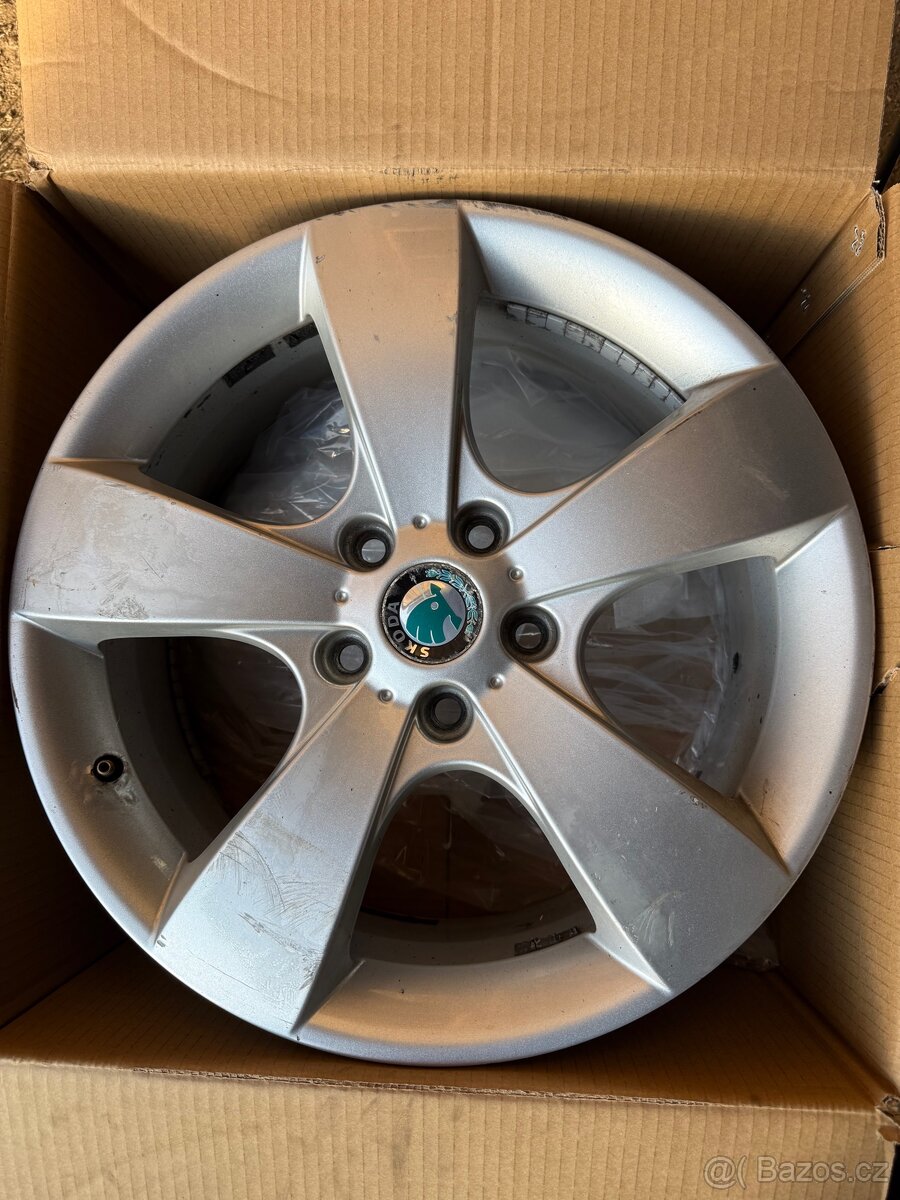 Originál Alu disky Škoda Pegasus - 5
