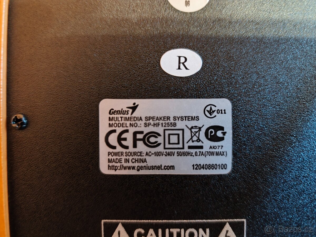 Reproduktory 2.0 40 W Genius SP-HF1255B - 5